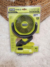 RYOBI 18V 便攜式風扇帶夾(淨機) RYOBI 良明(美行)