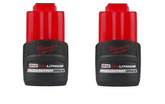 Milwaukee M12 紅鋰高輸出 CP2.5 電池 2 件裝 MILWAUKEE美沃奇(美行)