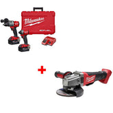 美沃奇MILWAUKEE 2997-22 M18 FUEL 2 雙電5.0組合套裝+ M18磨機 MILWAUKEE美沃奇(美行)