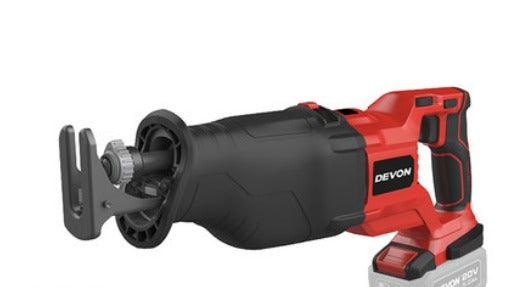 DEVON大有鋰電無刷充電式往復鋸破拆切割電動工具多功能電鋸馬刀鋸5827 (淨機) DEVON大有