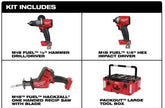 美行美沃奇Milwaukee 2997-23PO M18 FUEL 3 工具組合5.0AH電池*2套裝 MILWAUKEE美沃奇(美行)