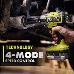 RYOBI - ONE+ HP 18V 無刷無線 4 模式½ 英吋衝擊扳手(現貨) RYOBI 良明(美行)