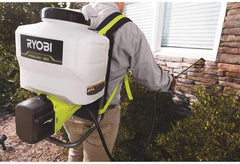 新品美國RYOBI ONE+ 18V 無繩電池 4 加侖2.0 Ah*1電池充電器的背包式噴霧器(預購15-25日) RYOBI 良明(美行)
