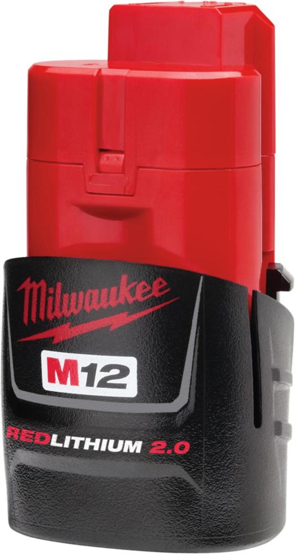 美版美沃奇Milwaukee M12 REDLITHIUM XC 擴展容量和緊湊型電池 1.5AH/2.0AH/4.0AH/6.0AH MILWAUKEE美沃奇(美行)