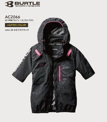 日本直送BURTLE AIRCRAFT -AC2066- AC 短袖空調服風扇衫束腰上衣 日本直送BURTLE