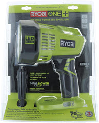 Ryobi 良明 P717 One+ 18V 雙電源 LED 無線聚光燈 附 2500 流明 (不含電池,僅燈) RYOBI 良明(美行)