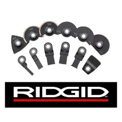 RIDGID里奇 14 件 Jobmax 多功能工具配件切割研磨刀片套件 Ac24j14 RIDGID里奇