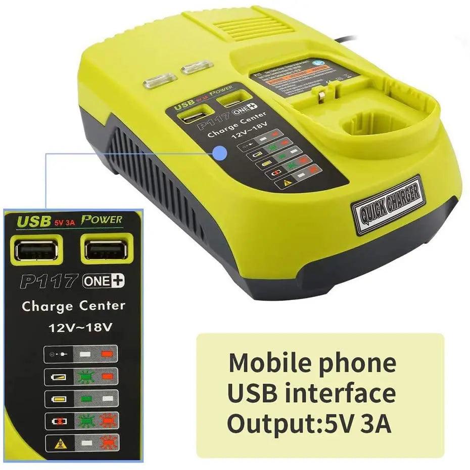 Ryobi良明18v電池充電器電池充電器 RYOBI 良明(美行)