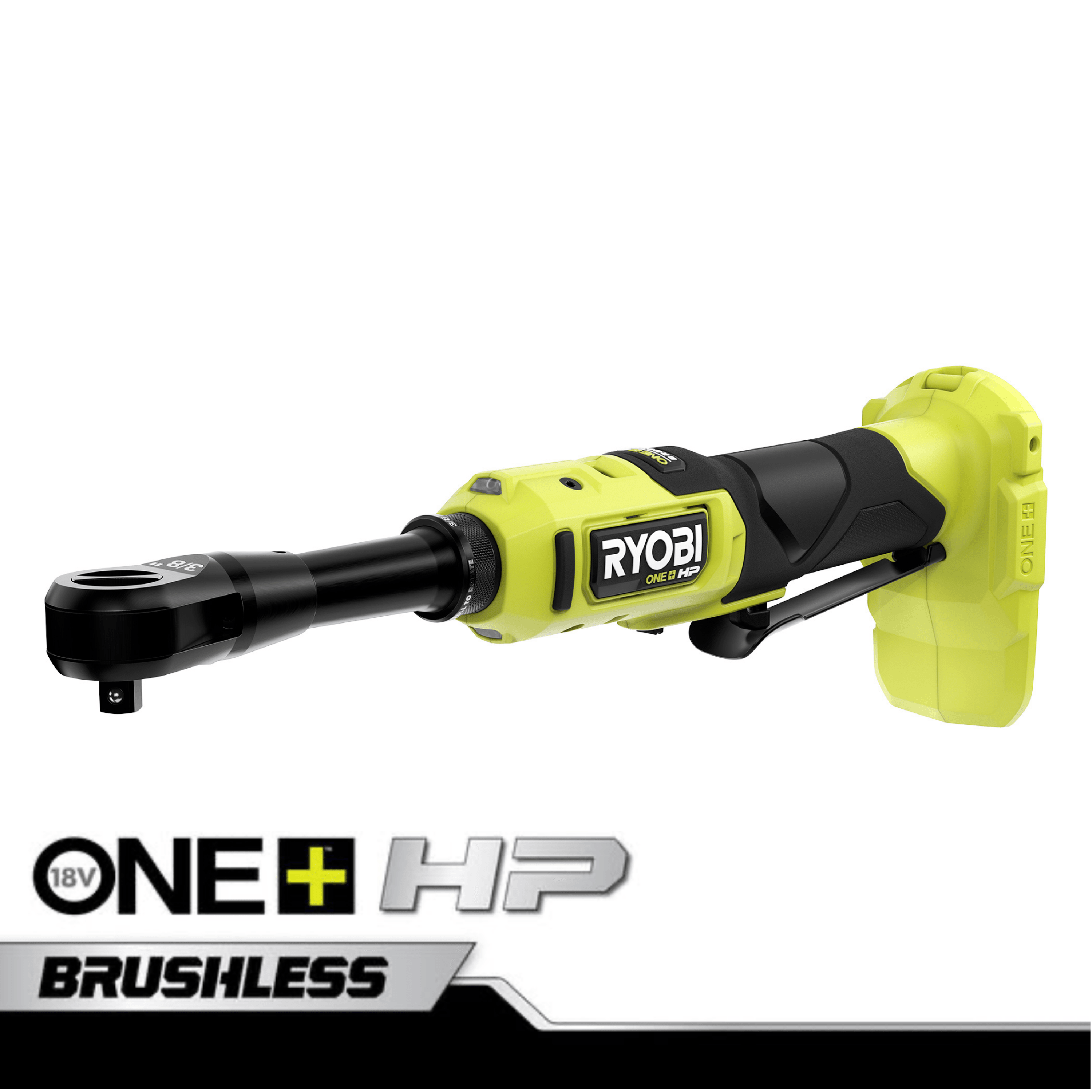 RYOBI 18V ONE+ HP 無刷 3/8" 加長棘輪 - 僅工具 RYOBI 良明(美行)