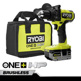 RYOBI ONE+ HP 18V 無刷無繩 1/2 英寸鎚鑽套裝 RYOBI 良明(美行)