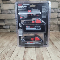 Milwaukee M18 XC 8.0 Ah & 3.0 Ah Lithium-Ion Battery - 2 Pack(現貨發售) MILWAUKEE美沃奇(美行)