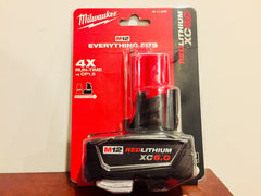 美版美沃奇Milwaukee M12 REDLITHIUM XC 擴展容量和緊湊型電池 1.5AH/2.0AH/4.0AH/6.0AH MILWAUKEE美沃奇(美行)