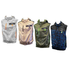 2025最新款TUMAX - 24V 涼感風扇衫 無袖背心 (四色可選) 套裝 Tumax