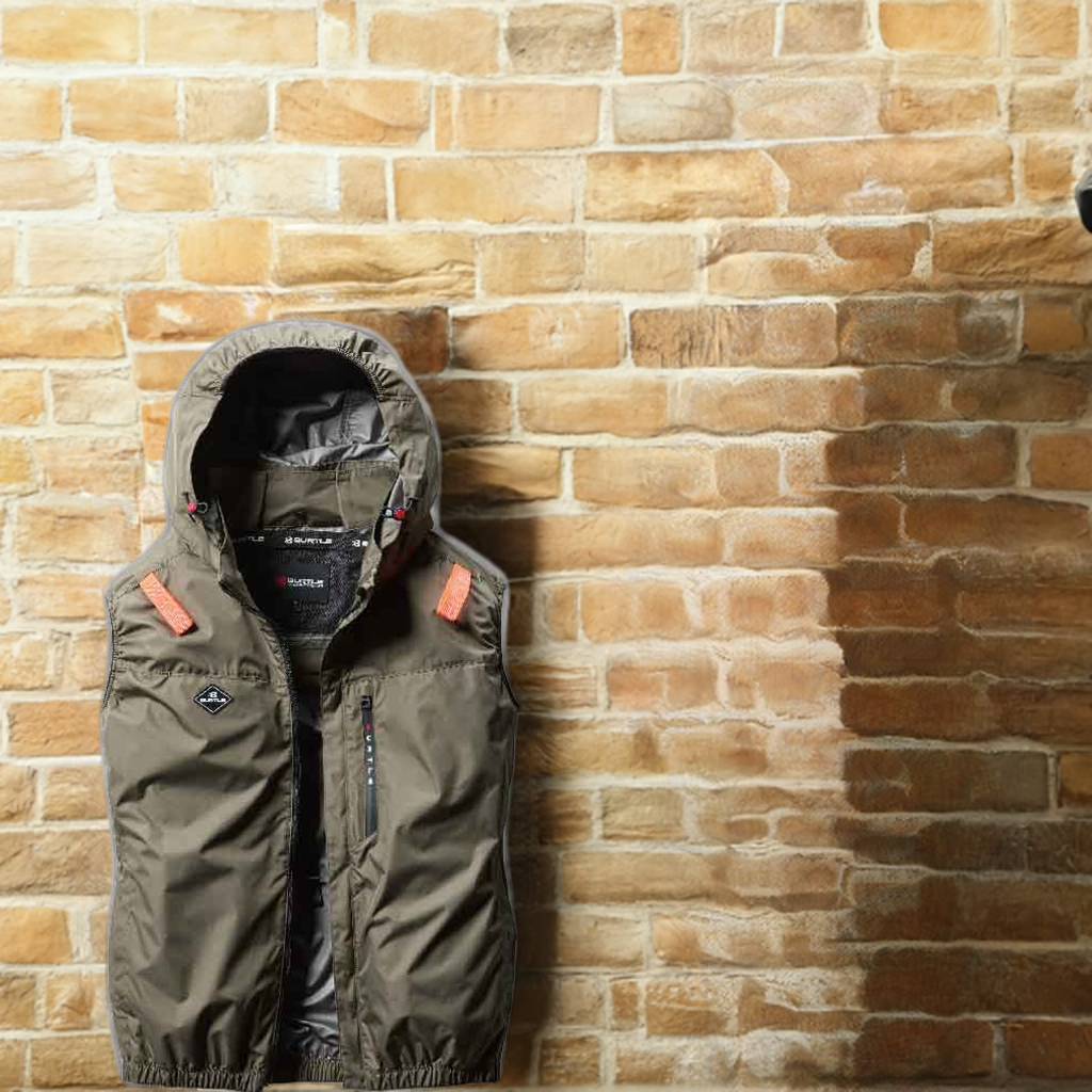 【BURTLE 2025春夏空調服Air Craft Vest AC2064】隔熱 (-5℃)最強24V最新款BURTLE夏裝風扇服空調工作服